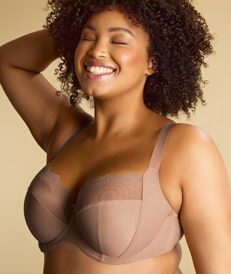 Sculptresse Esme Underwired Balconnet Bra - Mocha Animal - Image 7