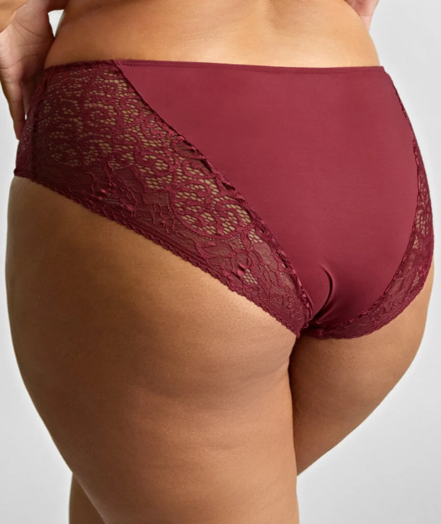 Sculptresse Estel Deep Brief - Cherry Red - Image 2