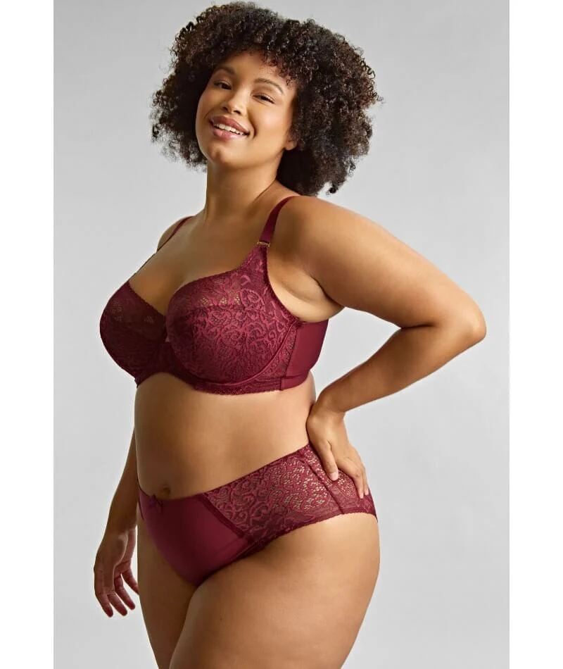 Sculptresse Estel Deep Brief - Cherry Red - Image 7