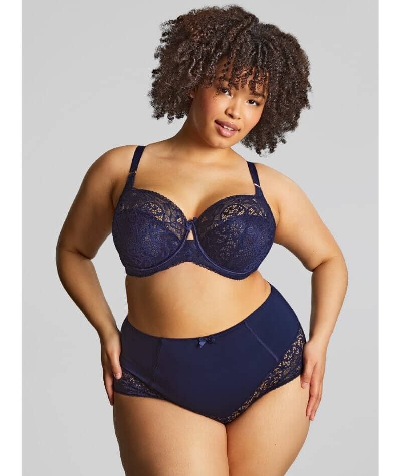 Sculptresse Estel Full Cup Underwired Bra - Navy - Image 4