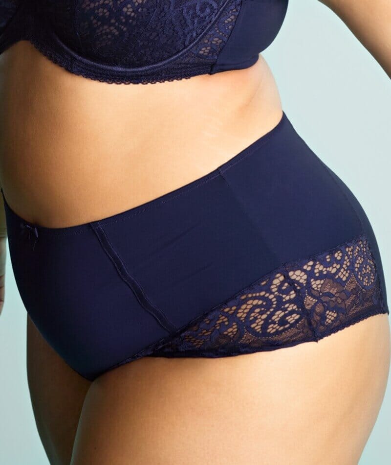 Sculptresse Estel High Waist Brief - Navy - Image 3