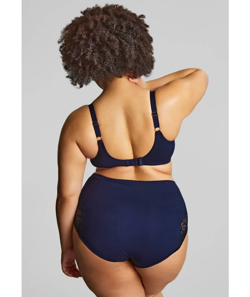 Sculptresse Estel High Waist Brief - Navy - Image 5