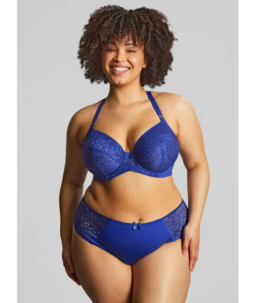 Sculptresse Estel Underwire Plunge Bra - Royal Blue - Image 4