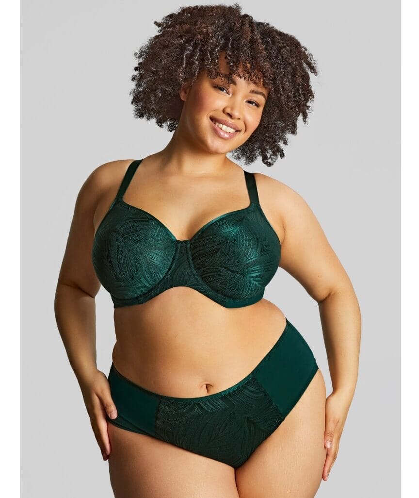 Sculptresse Illuminate Non Padded Full Cup T-Shirt Bra - Dark Green - Image 3