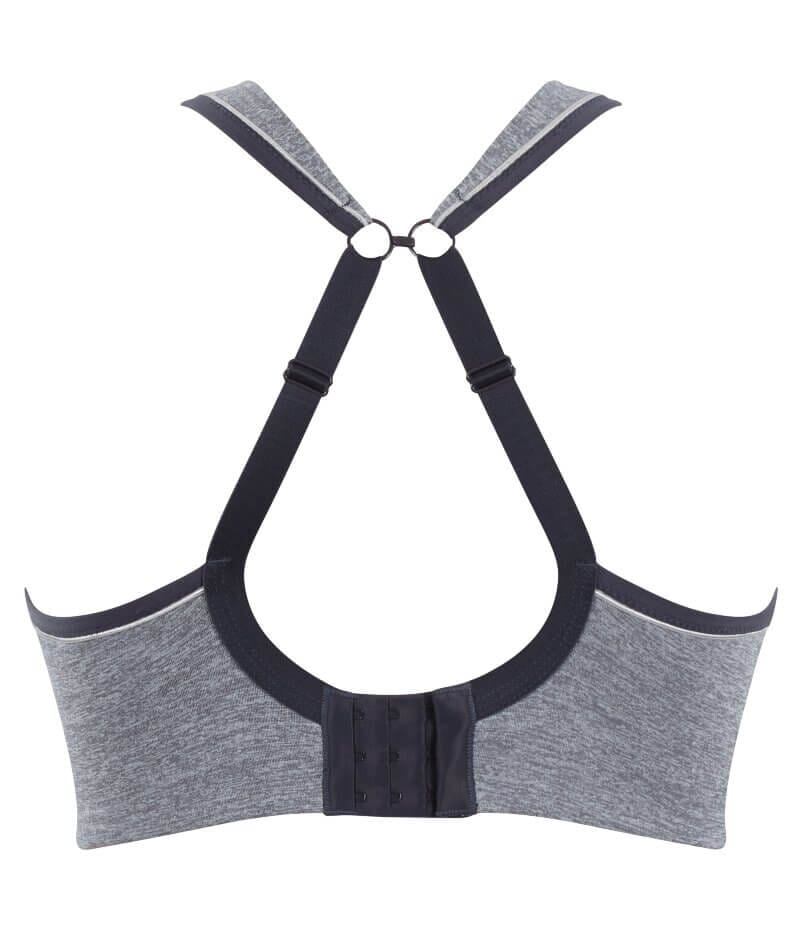 Sculptresse Activate Non Padded Underwired Sports Bra - Charcoal Marle - Image 17