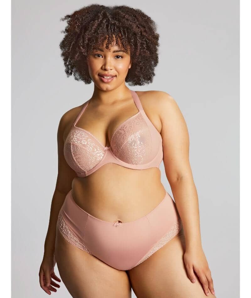 Sculptresse Roxie Plunge Underwired Bra - Misty Rose - Image 10