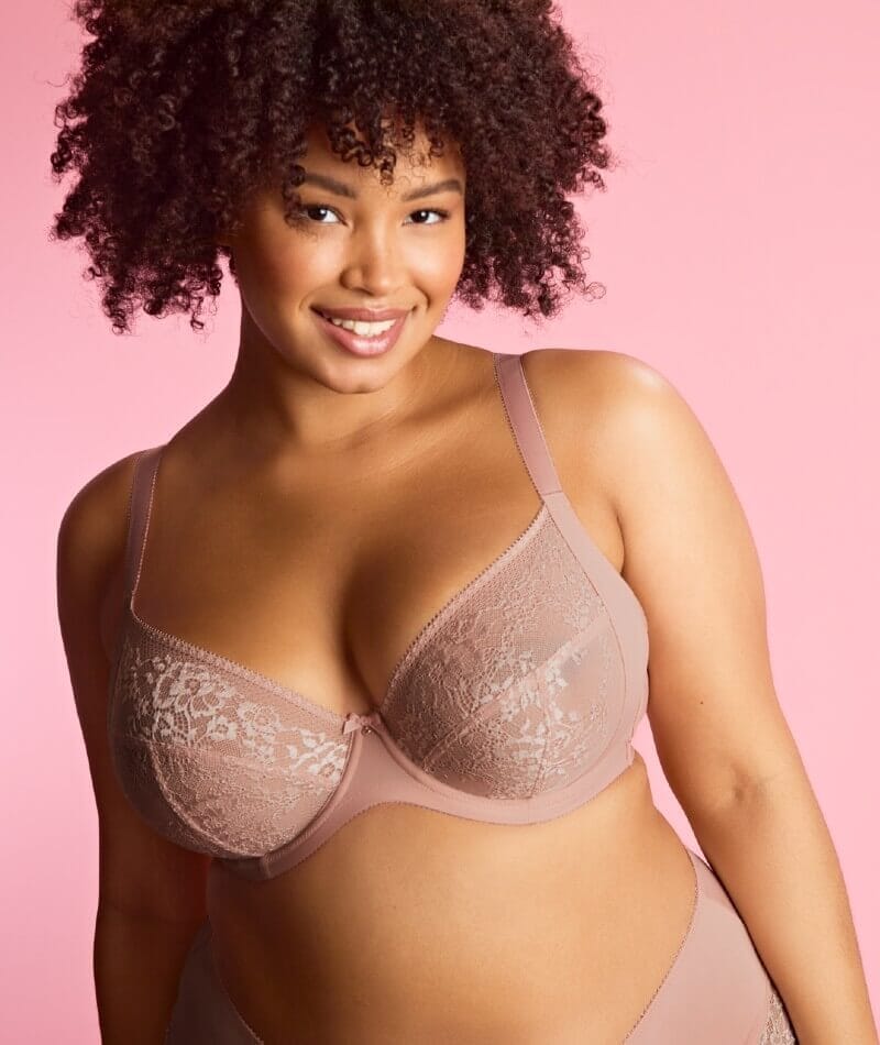 Sculptresse Roxie Plunge Underwired Bra - Misty Rose - Image 15