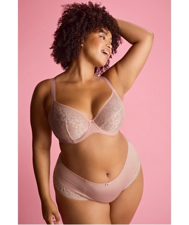 Sculptresse Roxie Plunge Underwired Bra - Misty Rose - Image 16