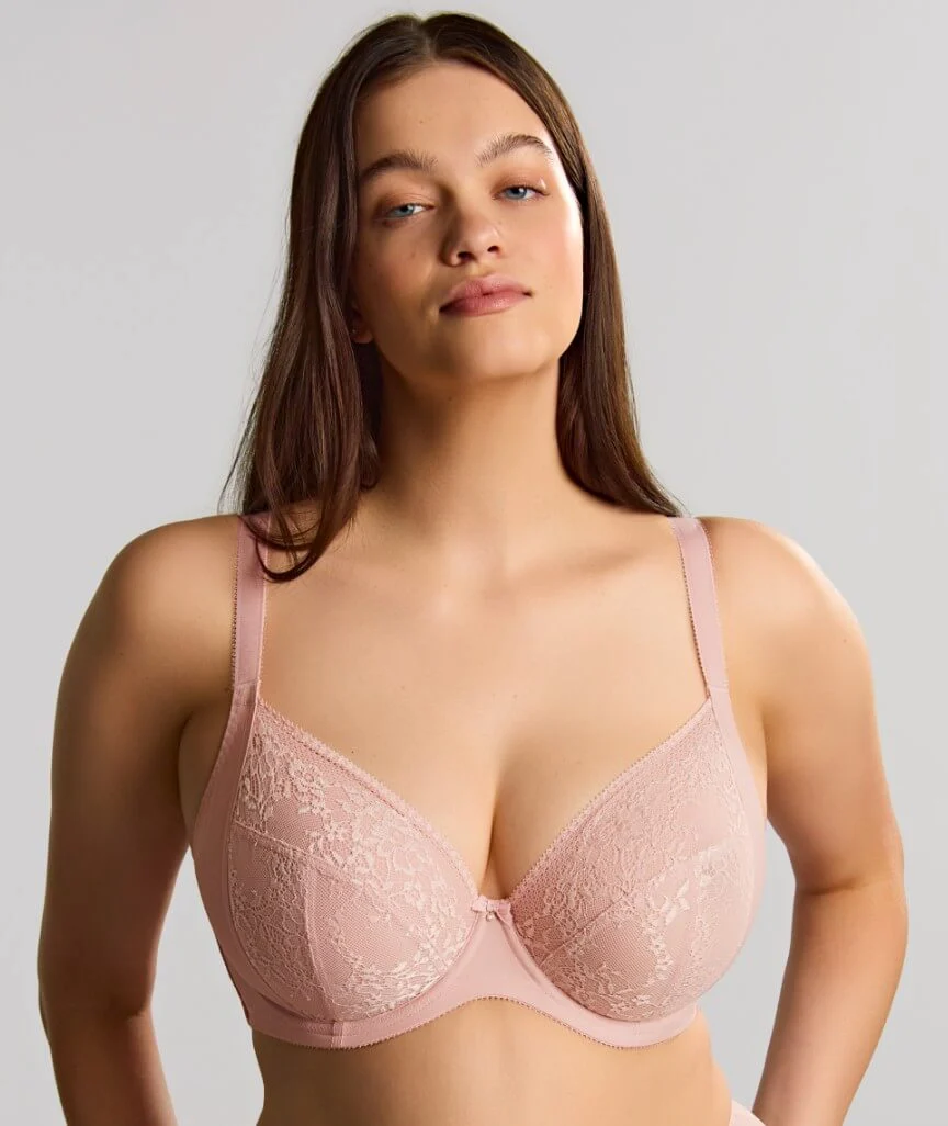 Sculptresse Roxie Plunge Underwired Bra - Misty Rose - Image 9