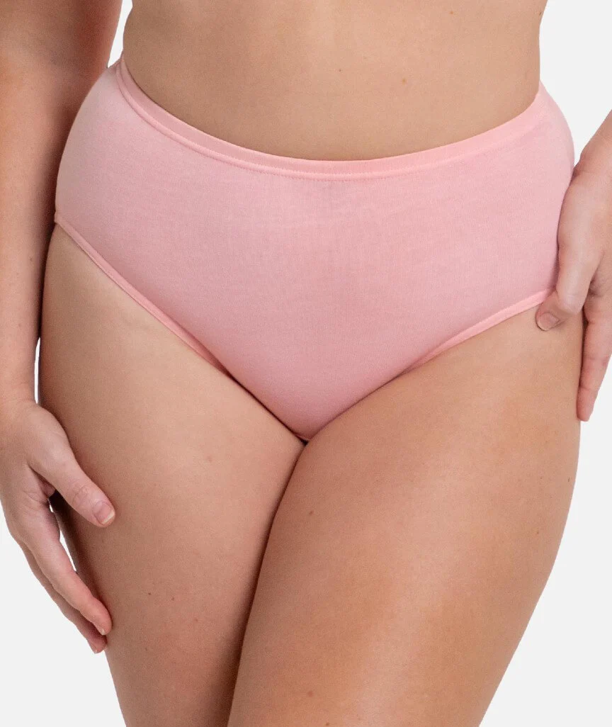Sloggi Hikini 2 Pack Brief - Strawberry Cream/Flower Purple - Image 2