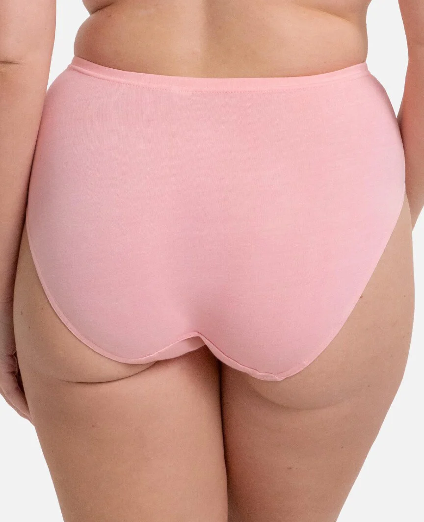 Sloggi Hikini 2 Pack Brief - Strawberry Cream/Flower Purple - Image 4