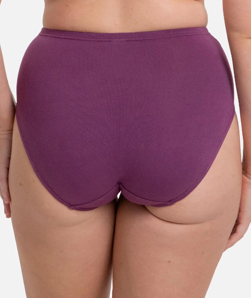 Sloggi Hikini 2 Pack Brief - Strawberry Cream/Flower Purple - Image 5