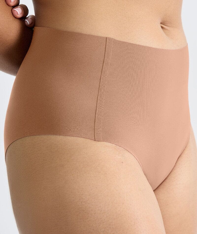 Sloggi ZERO Feel 2.0 High Waist Brief - Nostalgic Brown - Image 3