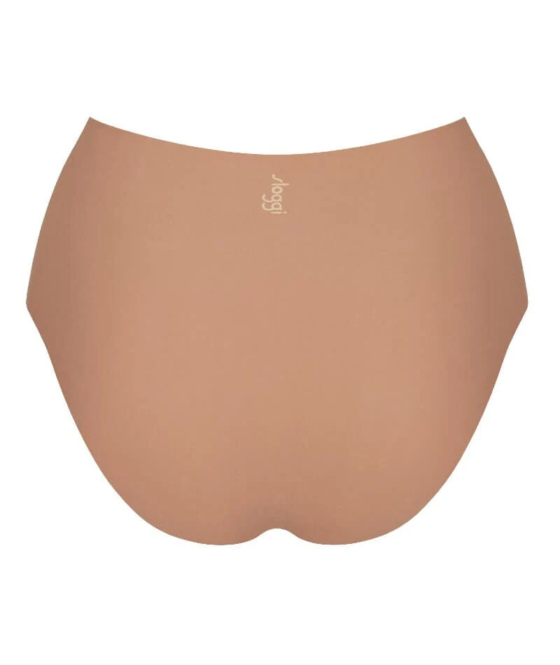 Sloggi ZERO Feel 2.0 High Waist Brief - Nostalgic Brown - Image 5