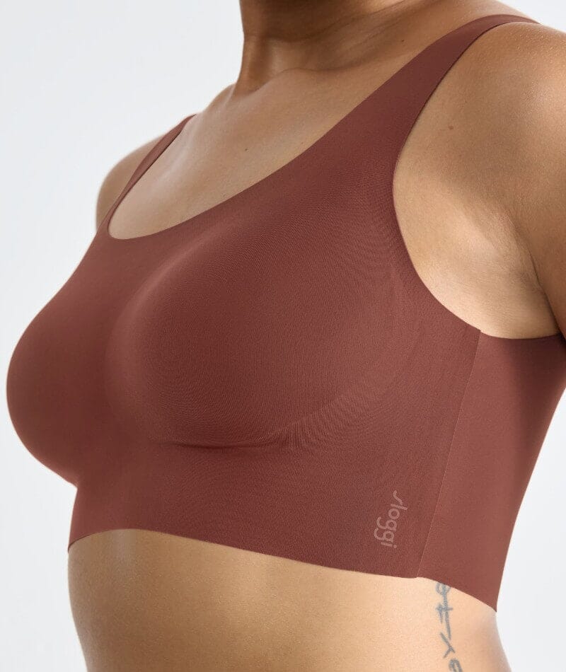 Sloggi ZERO Feel 2.0 Wire-free Top Bra - Burnt Henna - Image 3