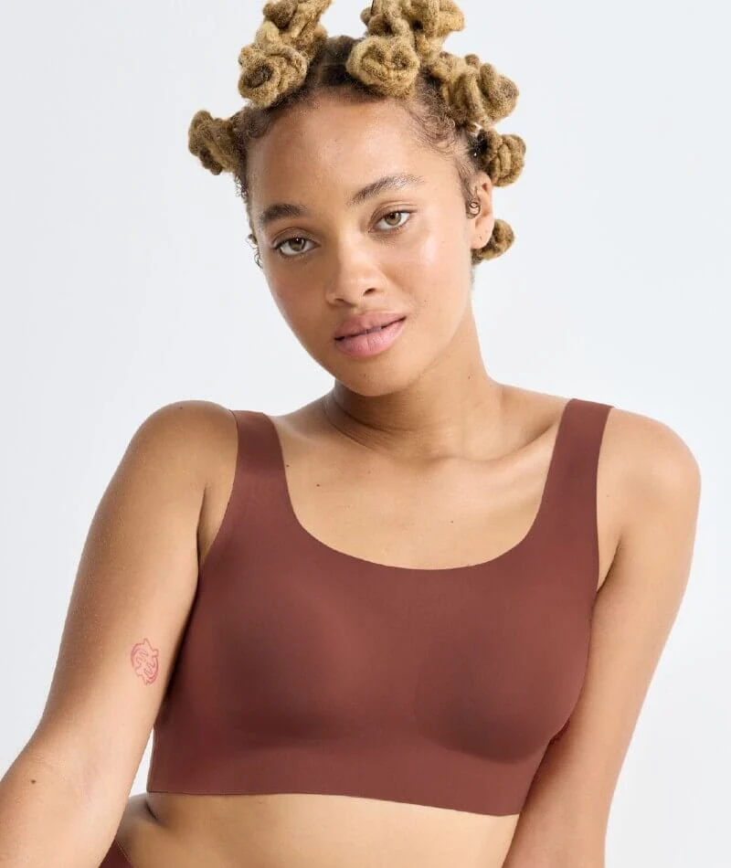Sloggi ZERO Feel 2.0 Wire-free Top Bra - Burnt Henna - Image 4