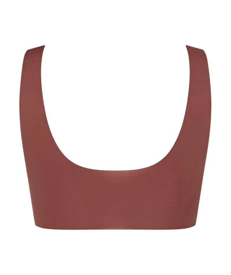 Sloggi ZERO Feel 2.0 Wire-free Top Bra - Burnt Henna - Image 6