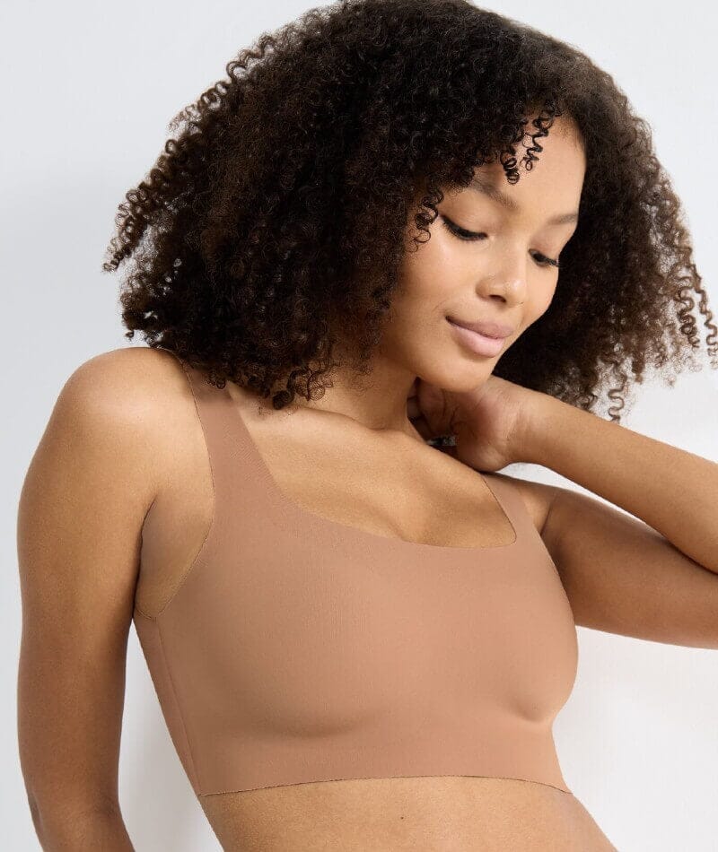 Sloggi ZERO Feel 2.0 Wire-free Top Bra - Nostalgic Brown - Image 3