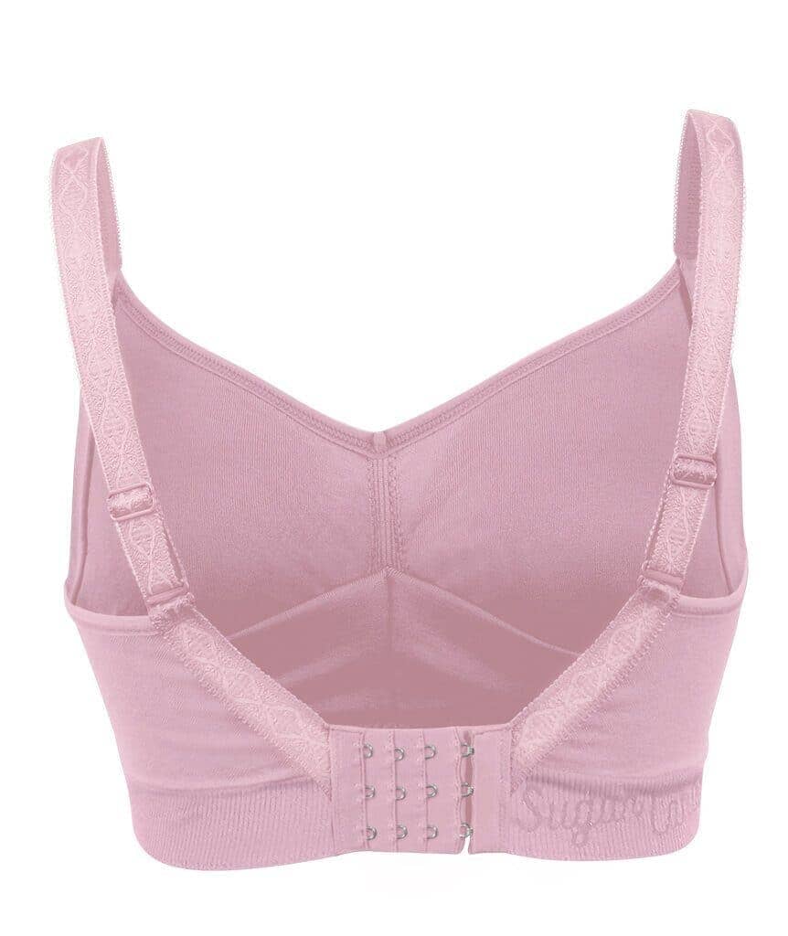 Sugar Candy Fuller Bust Seamless F-Hh Cup Wire-Free Lounge Bra - Pink - Image 8