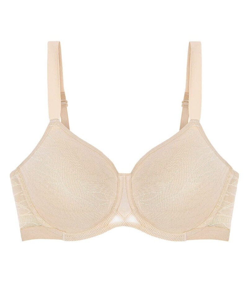 Triumph Airy Sensation Minimizer Bra - Nude Beige - Image 5