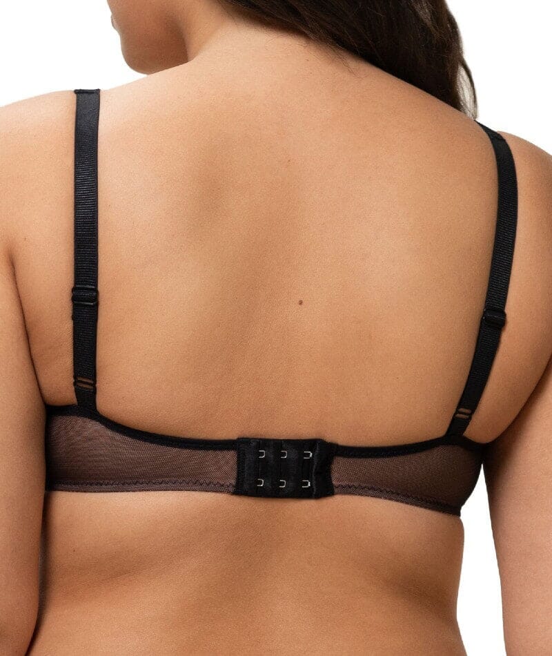Triumph Amourette Charm Half-Cup Underwired Padded Bra - Black - Image 5