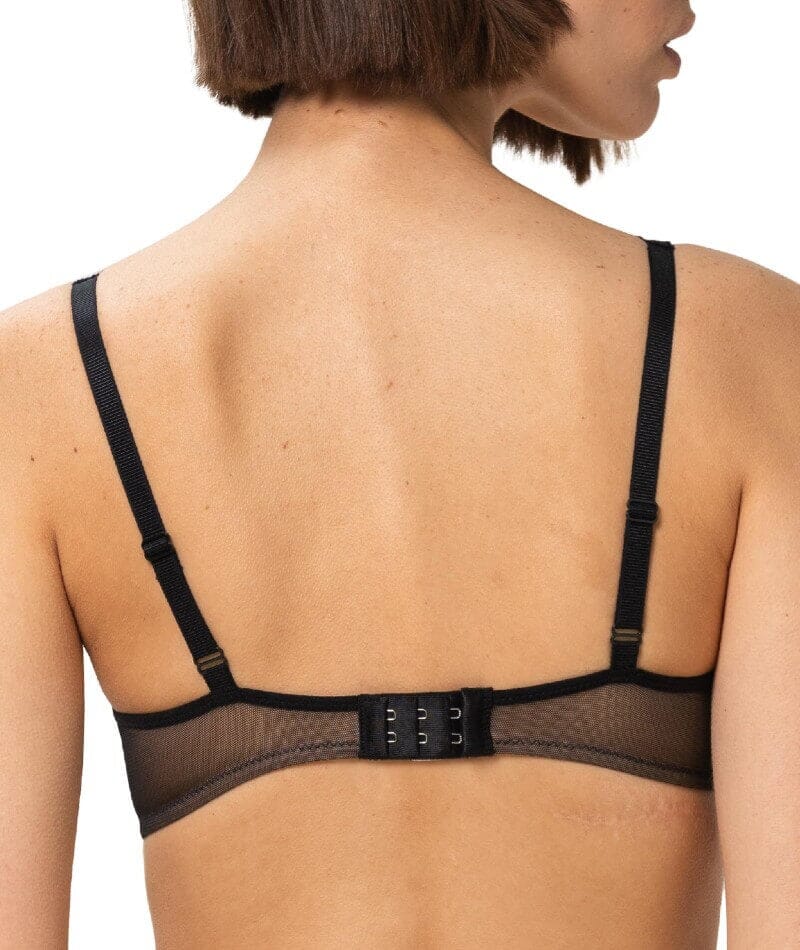 Triumph Amourette Charm Half-Cup Underwired Padded Bra - Black - Image 6