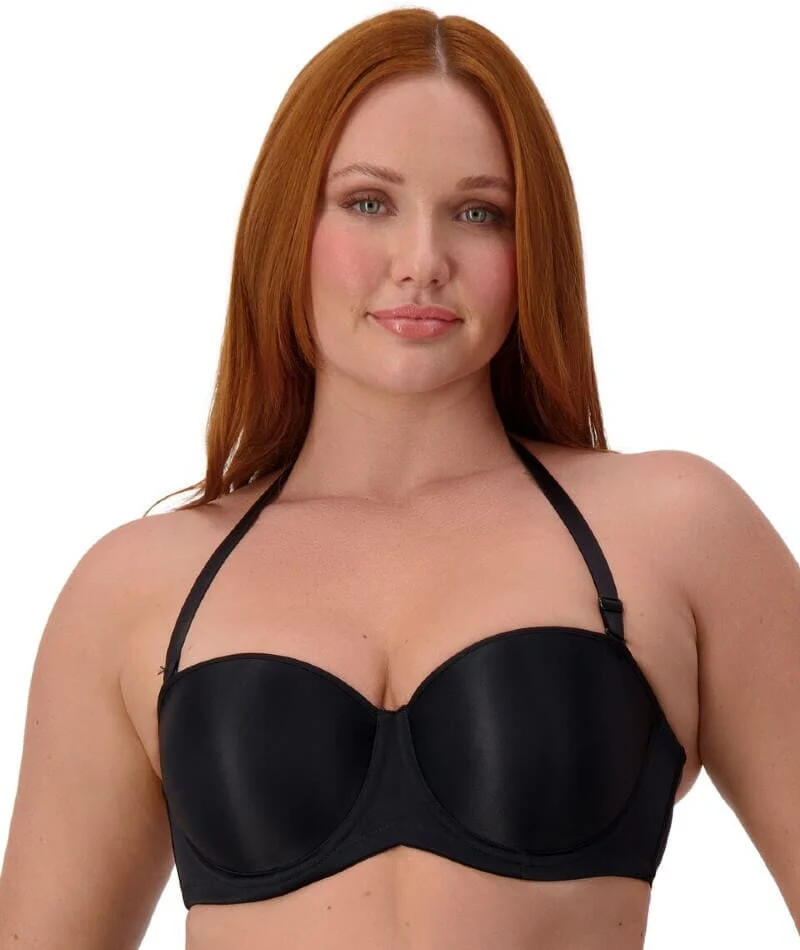 Triumph Beautiful Silhouette Strapless Convertible Bra - Black - Image 3