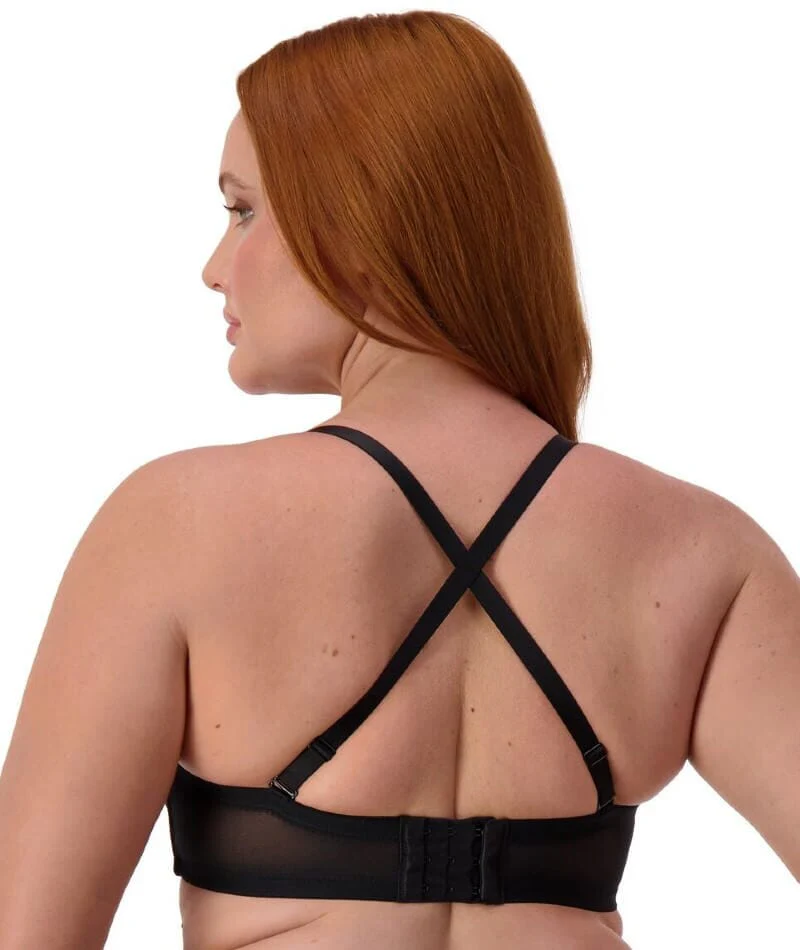 Triumph Beautiful Silhouette Strapless Convertible Bra - Black - Image 4