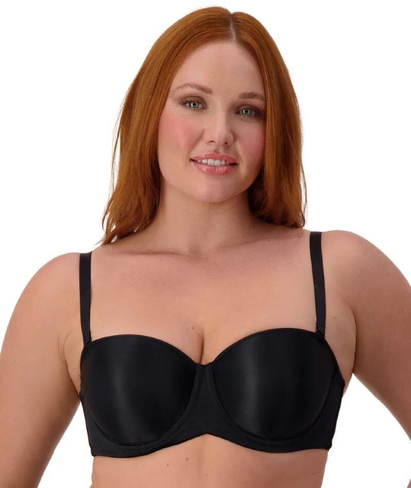 Triumph Beautiful Silhouette Strapless Convertible Bra - Black - Image 5