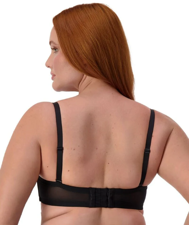 Triumph Beautiful Silhouette Strapless Convertible Bra - Black - Image 6