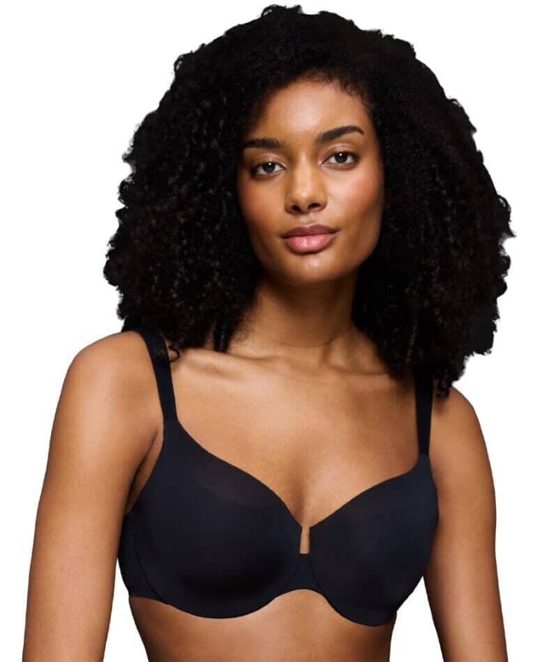 Triumph Body Make-up Illusion Curve Underwired Bra - Black - Image 3