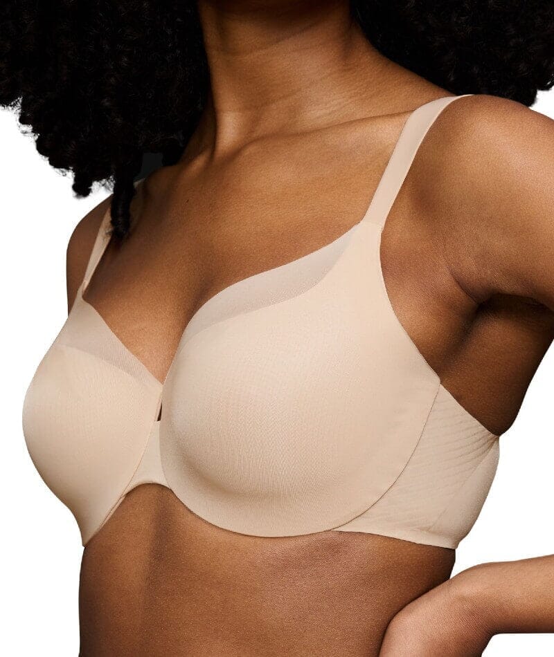 Triumph Body Make-up Illusion Curve Underwired Bra - Nude Beige - Image 4