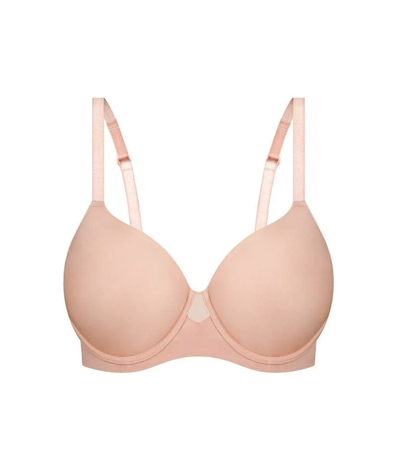 Triumph Body Make-up Smooth Underwired Padded Bra 2 Pack - Black/Blusher Beige - Image 12