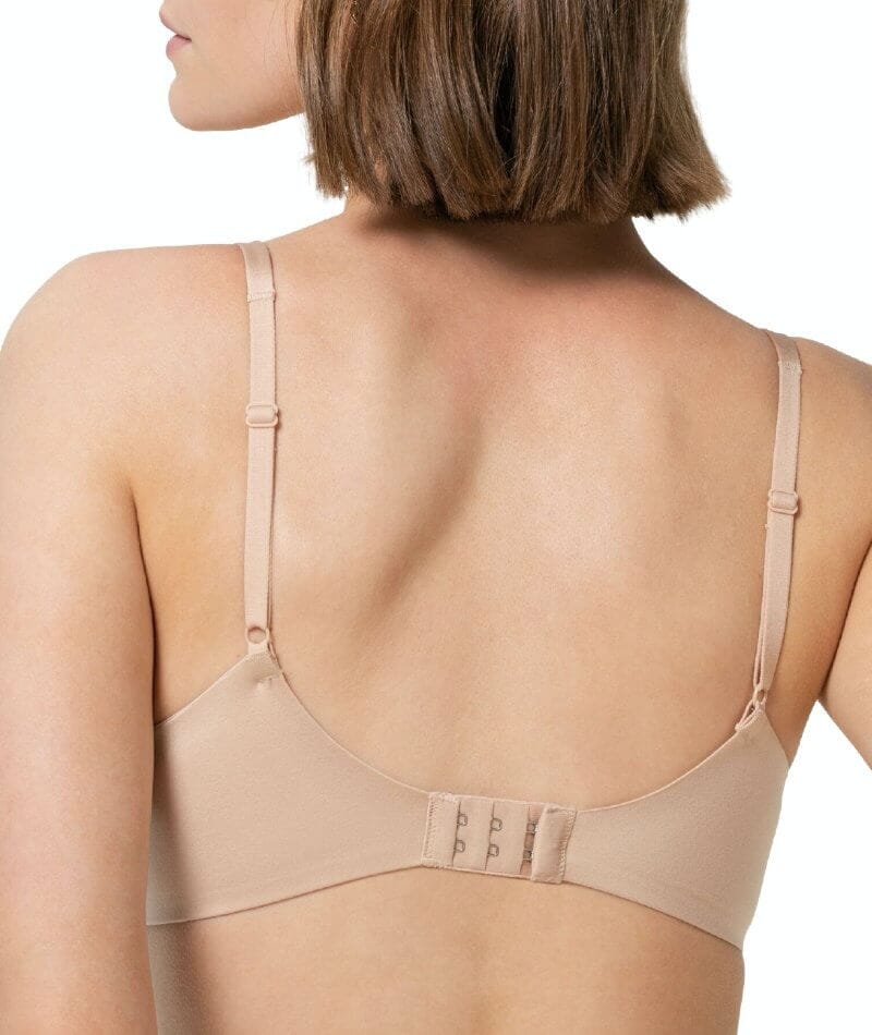 Triumph Body Make-up Soft Touch Padded Wire-free Bra - Neutral Beige - Image 4
