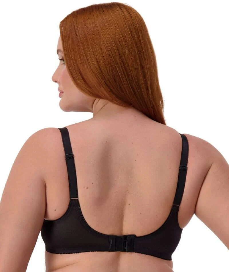 Triumph Embroidered Minimizer Bra - Black - Image 5