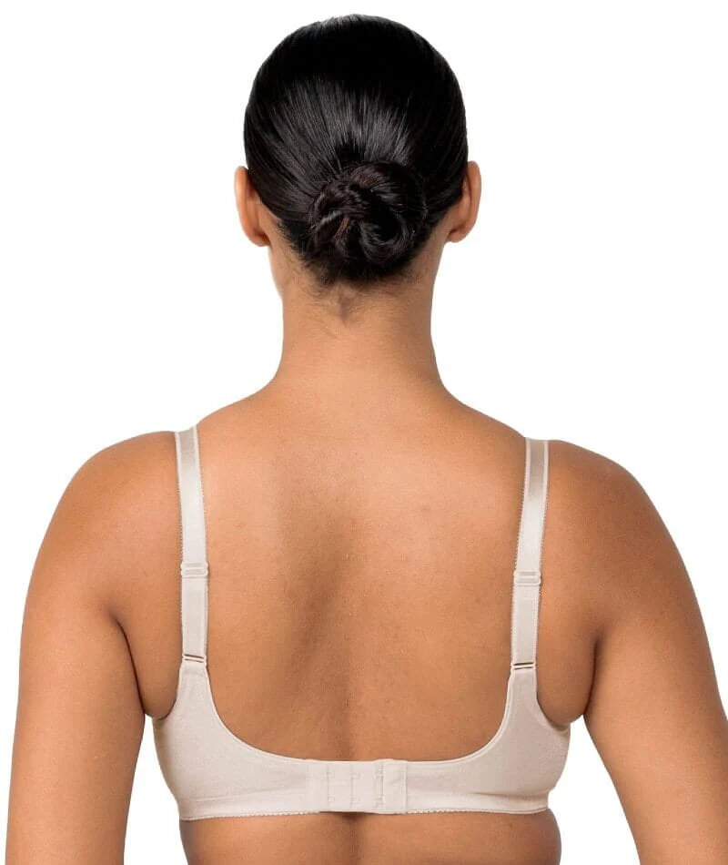 Triumph Embroidered Minimizer Bra - Fawn - Image 4