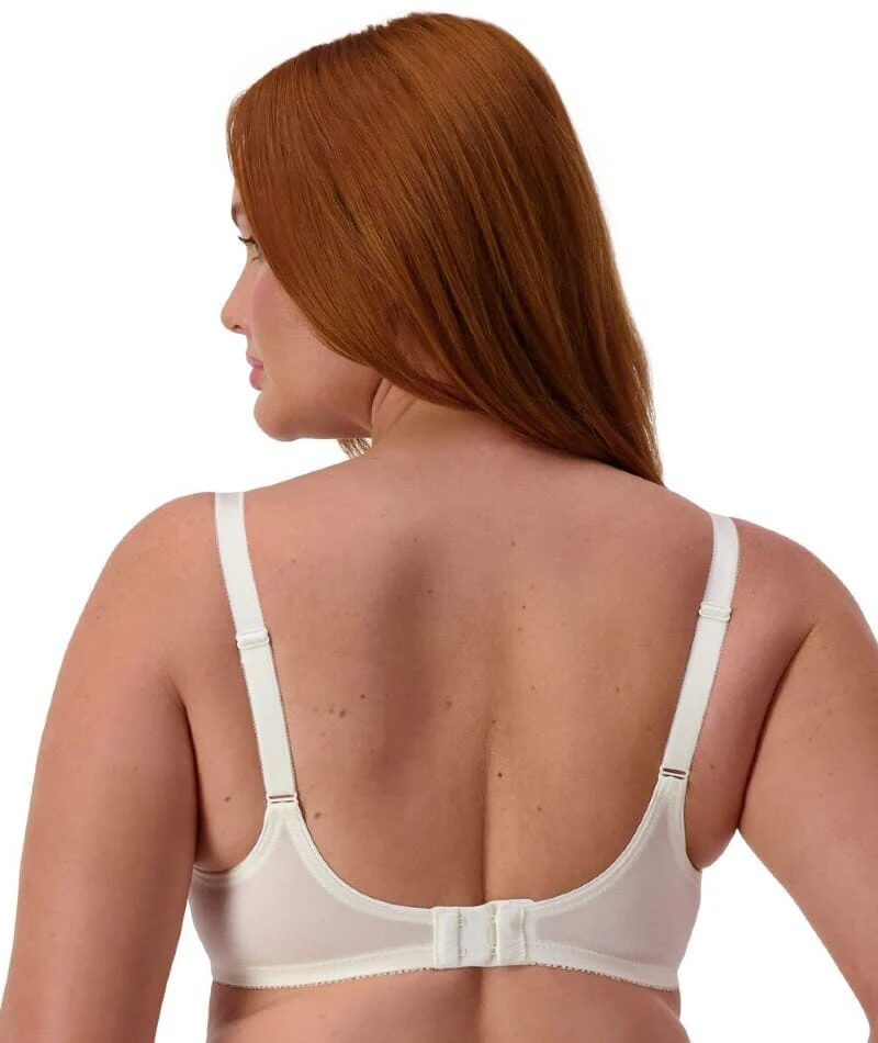 Triumph Embroidered Minimizer Bra - Vanille - Image 3