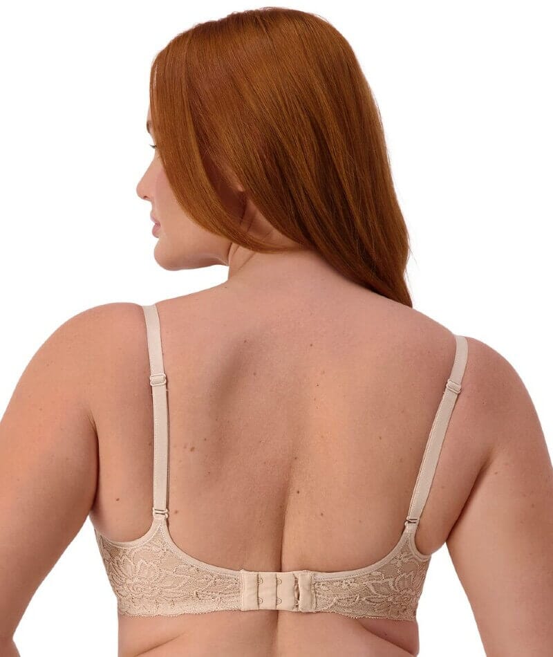 Triumph Gorgeous Mama Lace Maternity & Nursing Wire-free Bra - Nude - Image 3