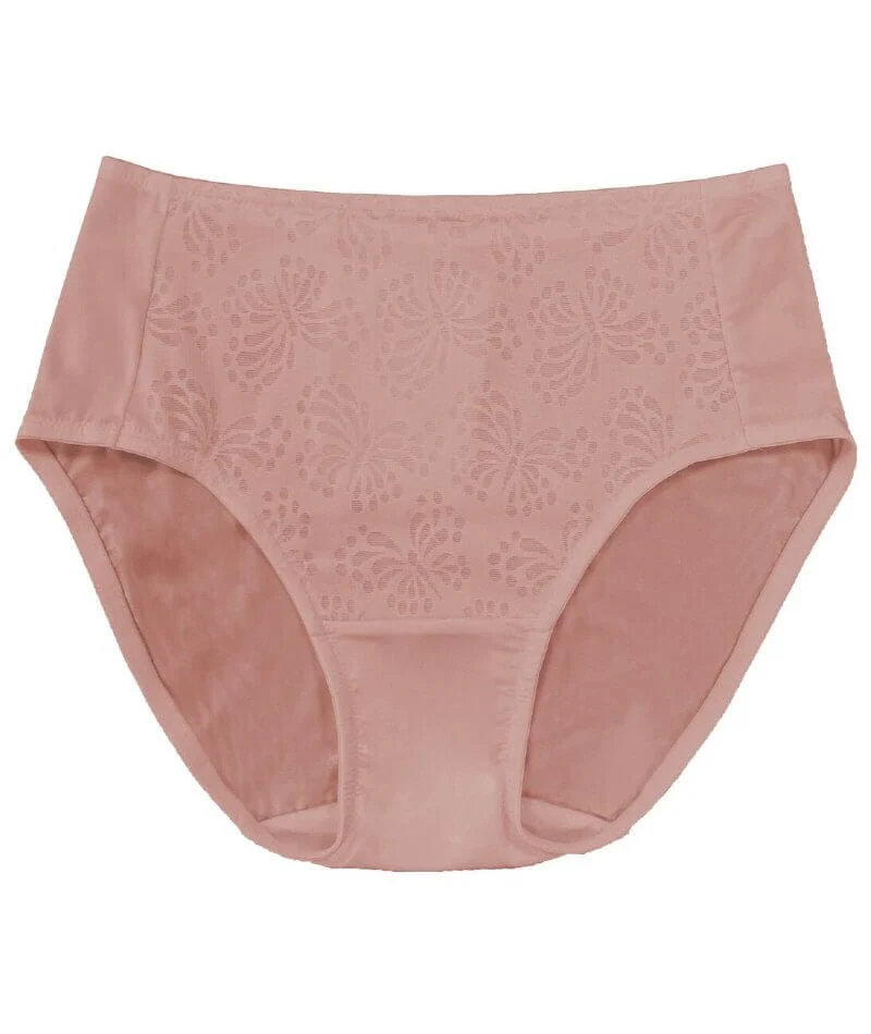 Triumph Lacy Minimiser Maxi Brief - Chocolate Mousse - Image 5