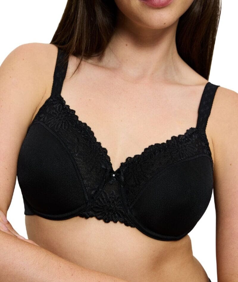 Triumph Ladyform Soft Minimizer Bra - Black - Image 3