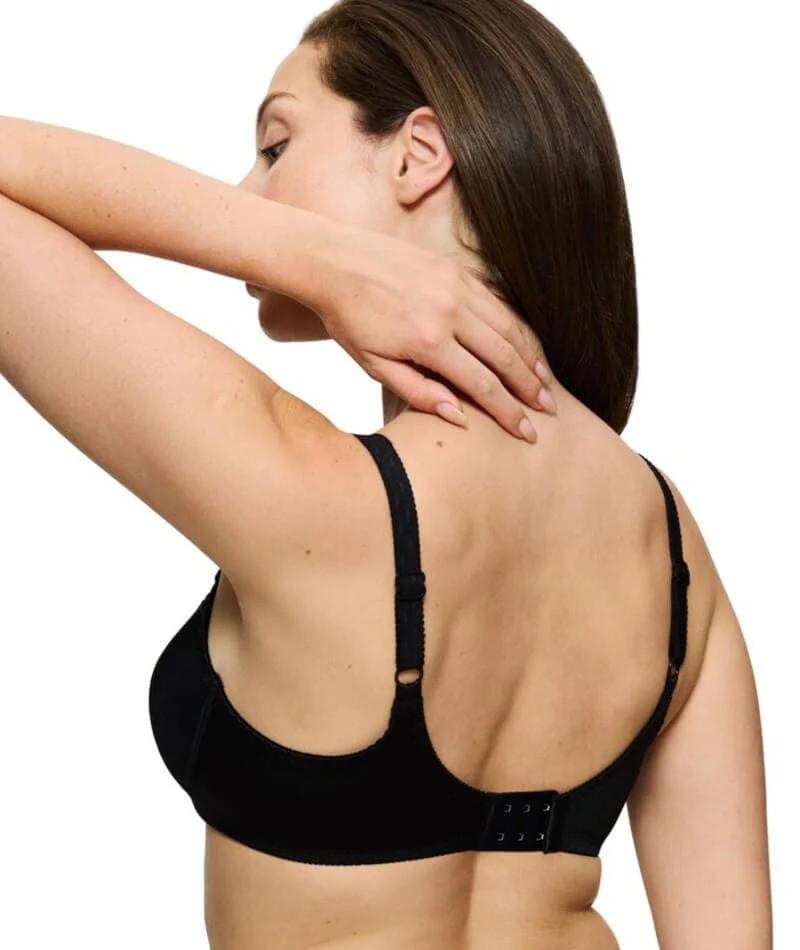 Triumph Ladyform Soft Minimizer Bra - Black - Image 4