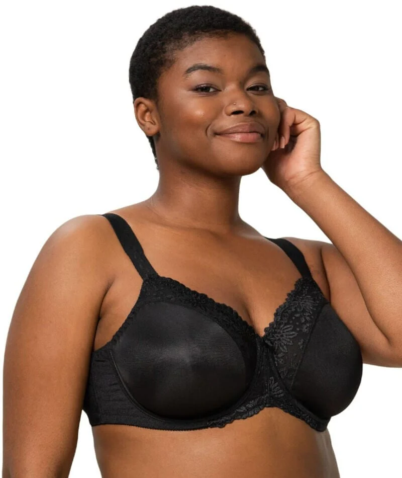 Triumph Ladyform Soft Minimizer Bra - Black - Image 6