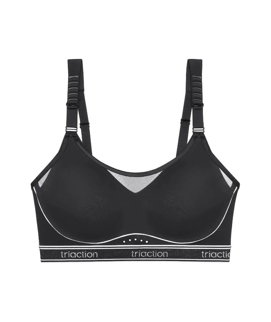 Triumph Triaction Cardio Air Wire-free Sports Bra - Black - Image 6