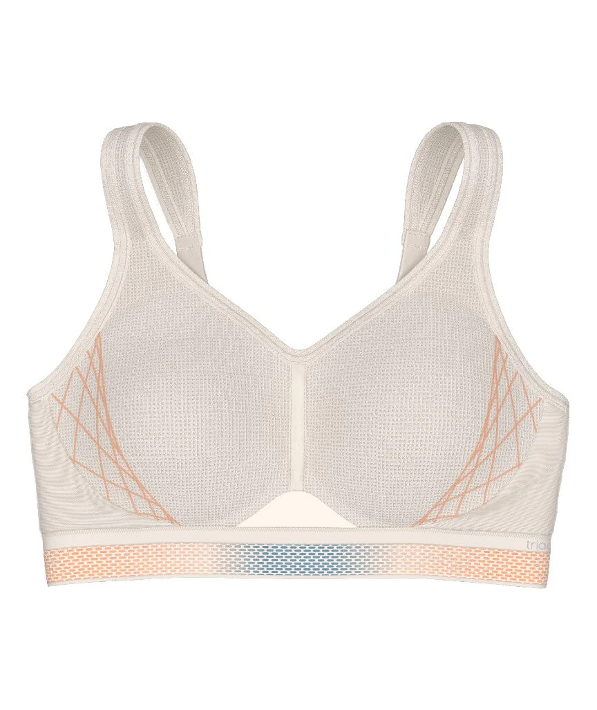Triumph Triaction Cardio Flow Wire-free Sports Bra - Fresh Powder - Image 6