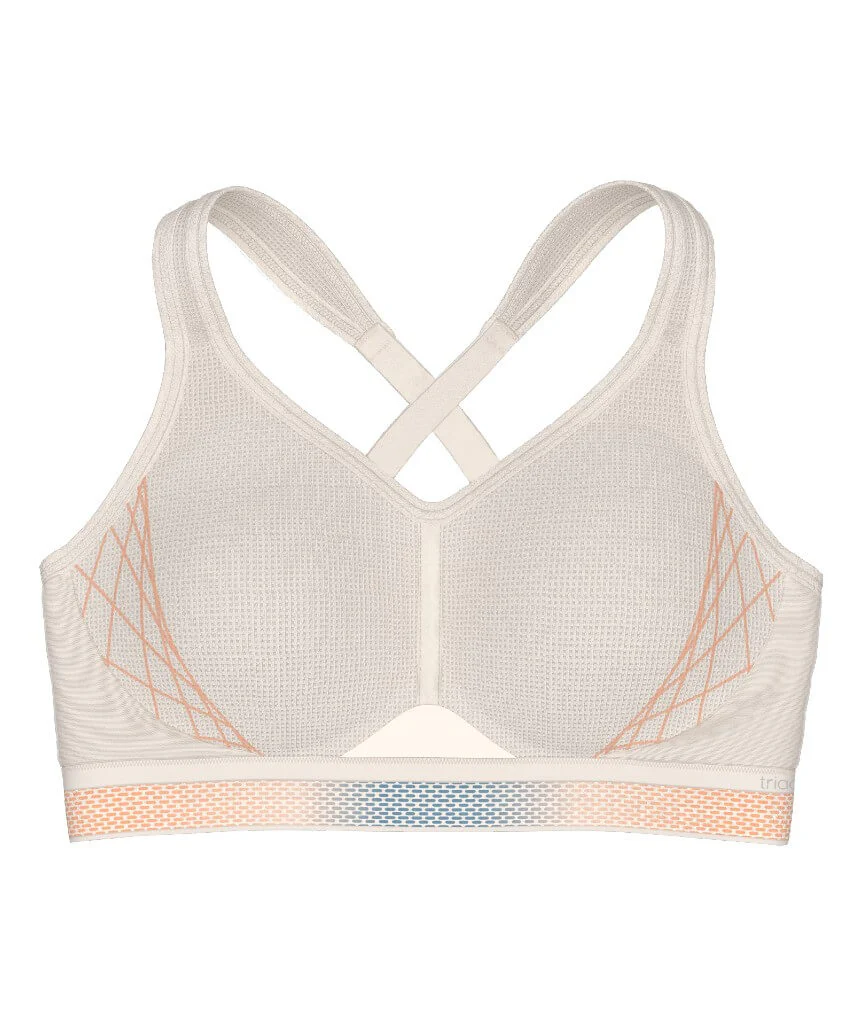 Triumph Triaction Cardio Flow Wire-free Sports Bra - Fresh Powder - Image 7