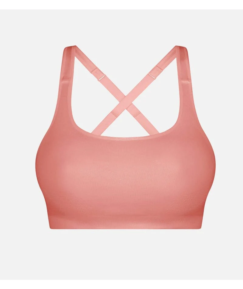 Triumph Triaction Ultra Seamfree Sports Bra - Salsa - Image 8