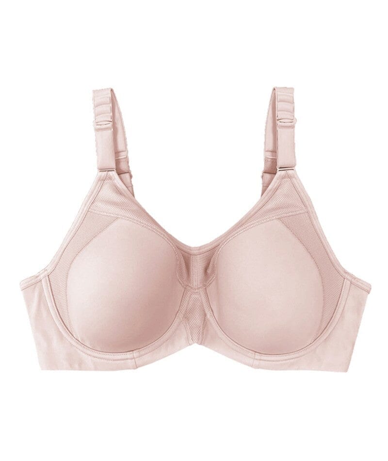 Triumph Triaction Ultra Underwired Padded Sports Bra - Fig Pink - Image 6