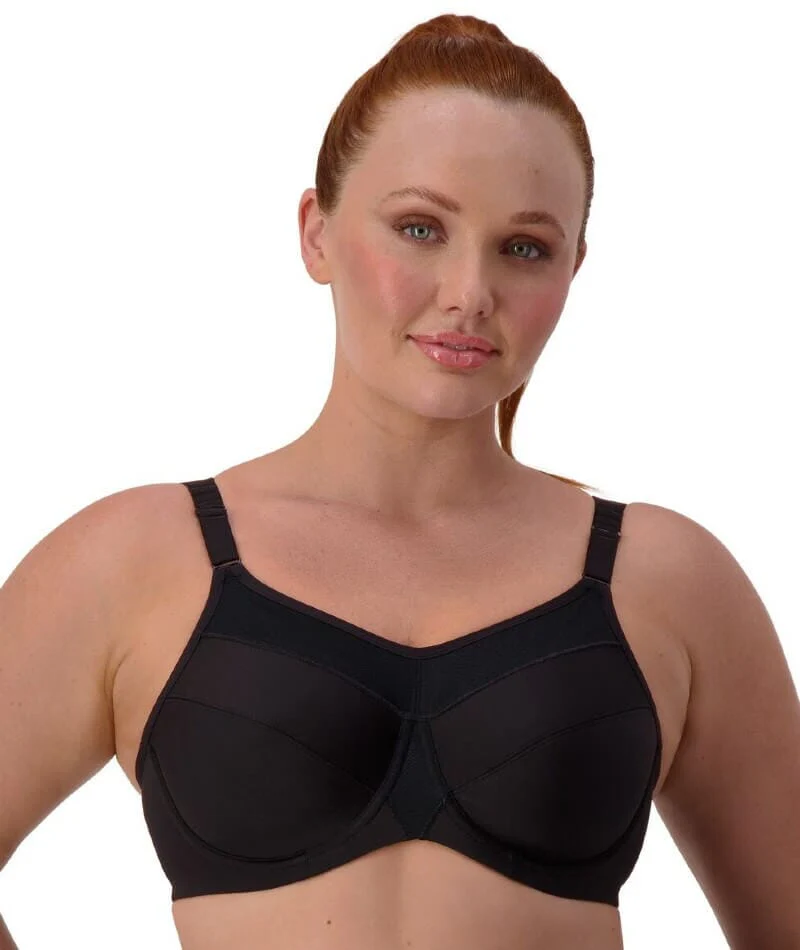 Triumph Triaction Ultra Underwired Sports Bra - Black - Image 2