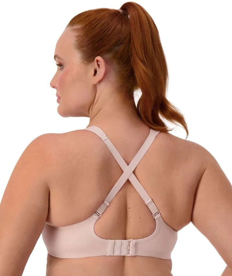 Triumph Triaction Ultra Underwired Sports Bra - Fig Pink - Image 4
