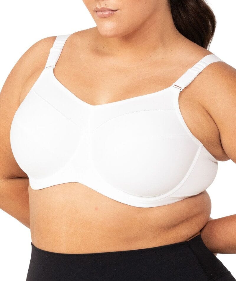 Triumph Triaction Ultra Underwired Sports Bra - White - Image 9